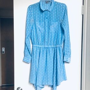UNIQLO silky shirt dress